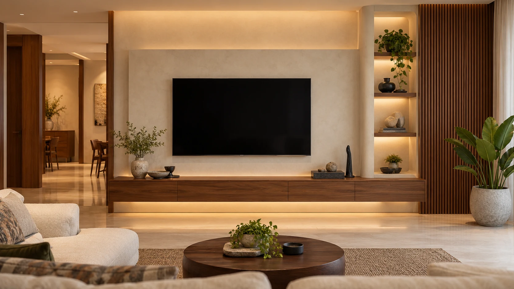 TV unit AI interior concept